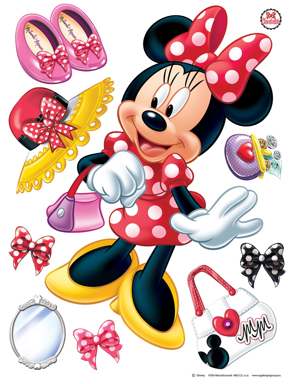 1703 Minnie Disney falmatrica
