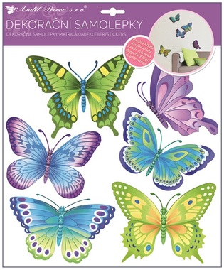 678 3D lepke falmatrica