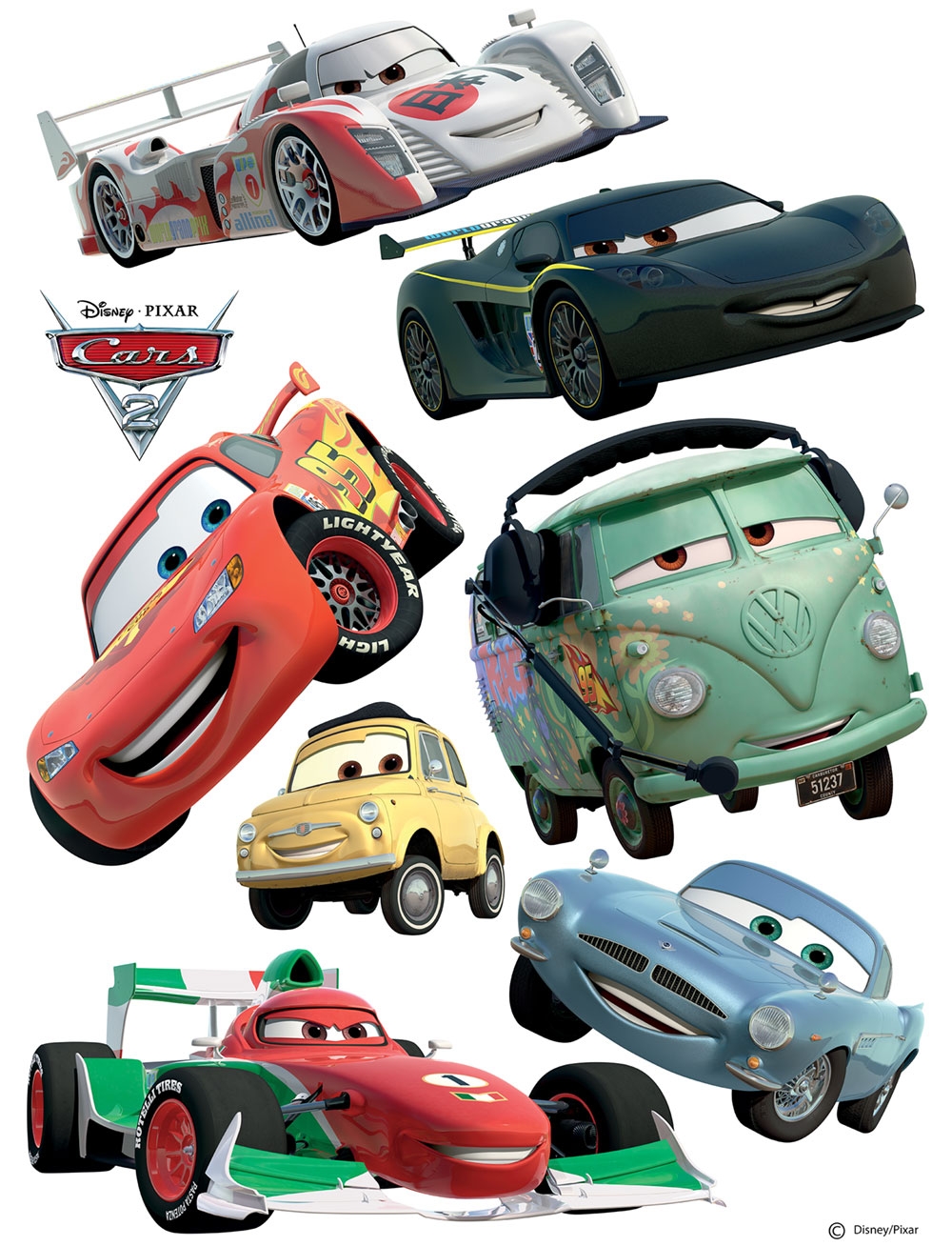 886 Verdák Disney falmatrica