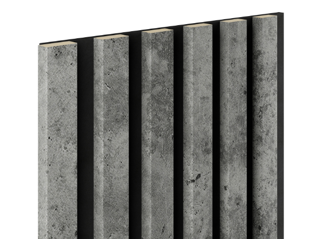 Black Loft lamellás falpanel 270*30cm