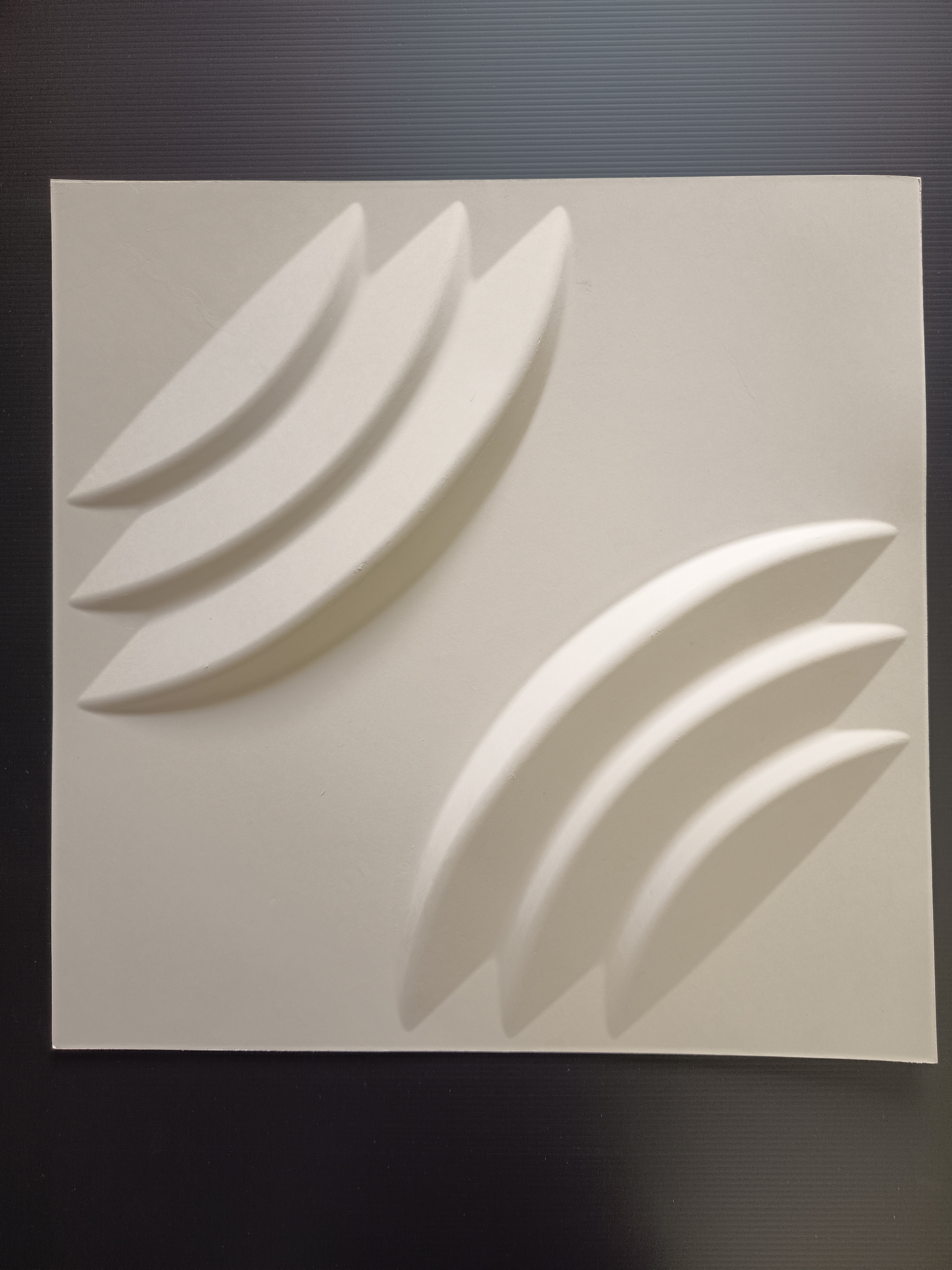 ECHO 3D falpanel-modern festhető újrahasznosított anyag