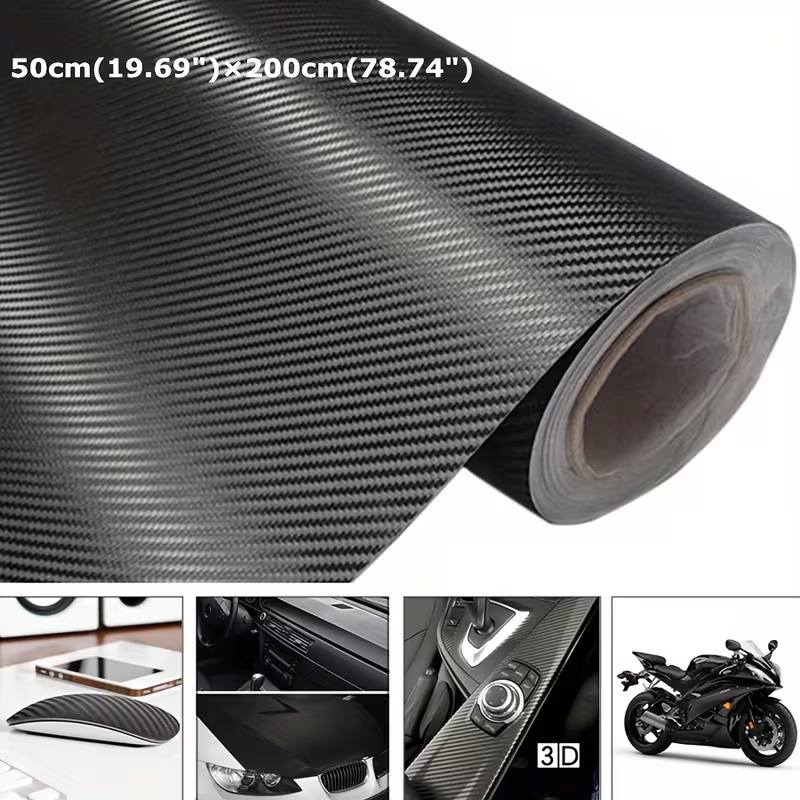 Carbon öntapadós fólia 50cmx200cm