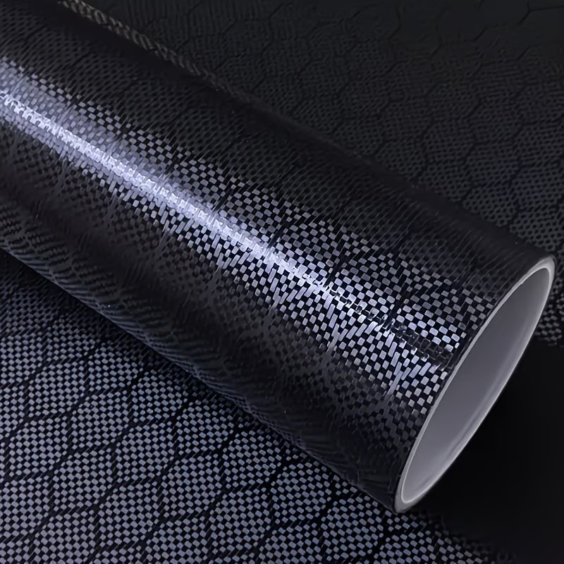 Carbon 3D Hexagoniális mintájú öntapadós fólia 50*100cm