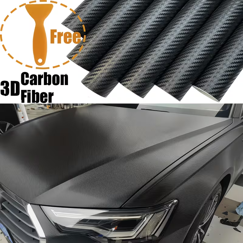Carbon öntapadós fólia 50cmx200cm