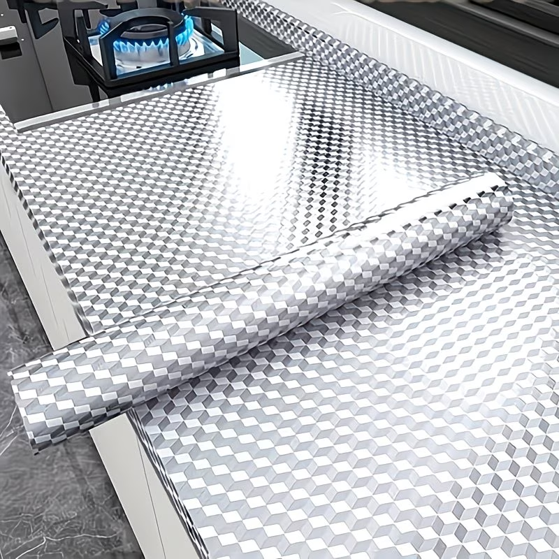 Ezüst 3D Carbon öntapadós fólia 40cm*300cm